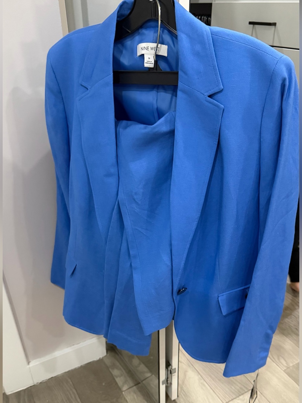 Nine West Royal Blue Women's Blazer and pants NWT